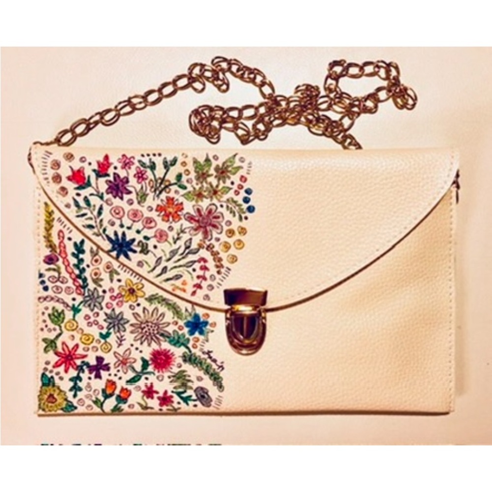 Hand painted purse